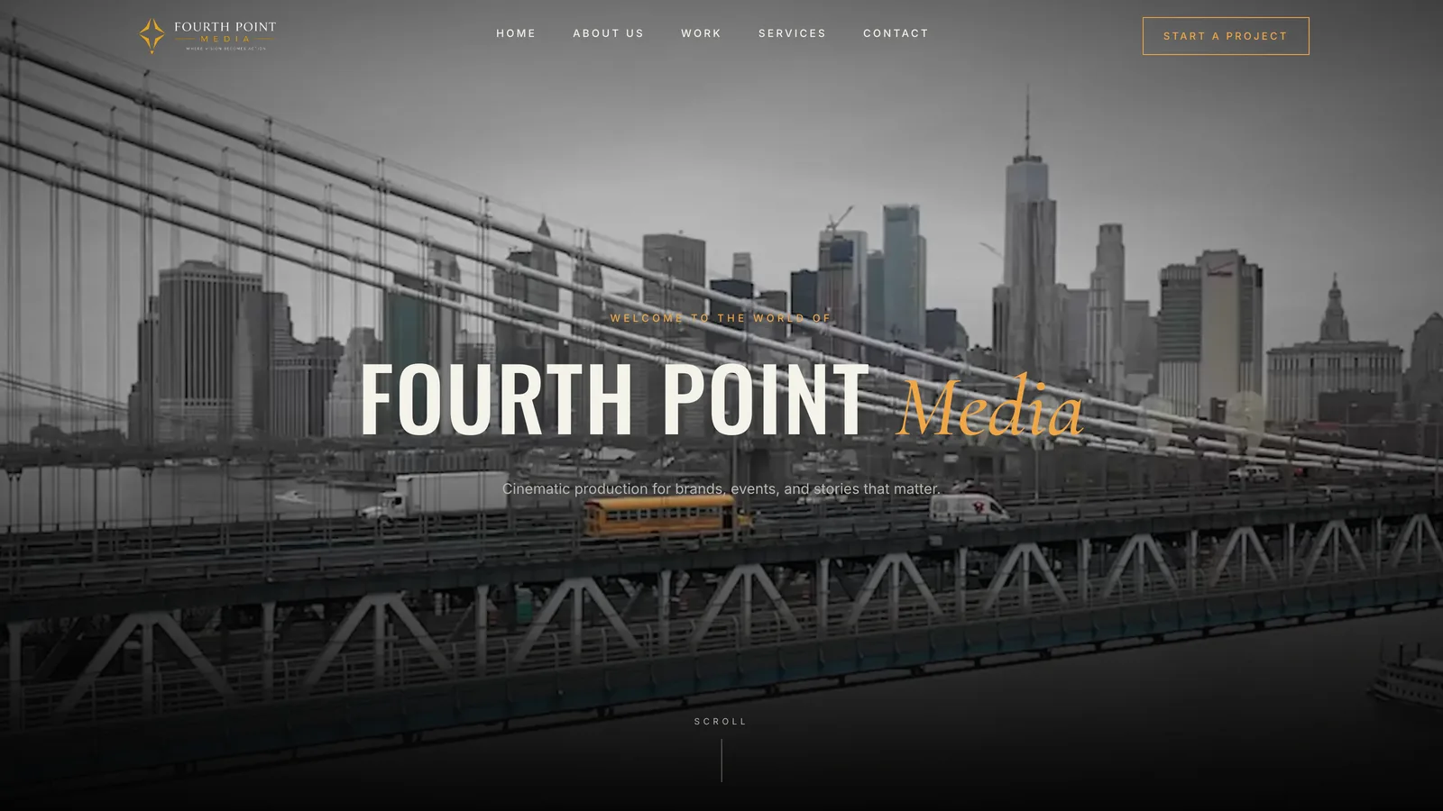 Fourth Point Media — project screenshot