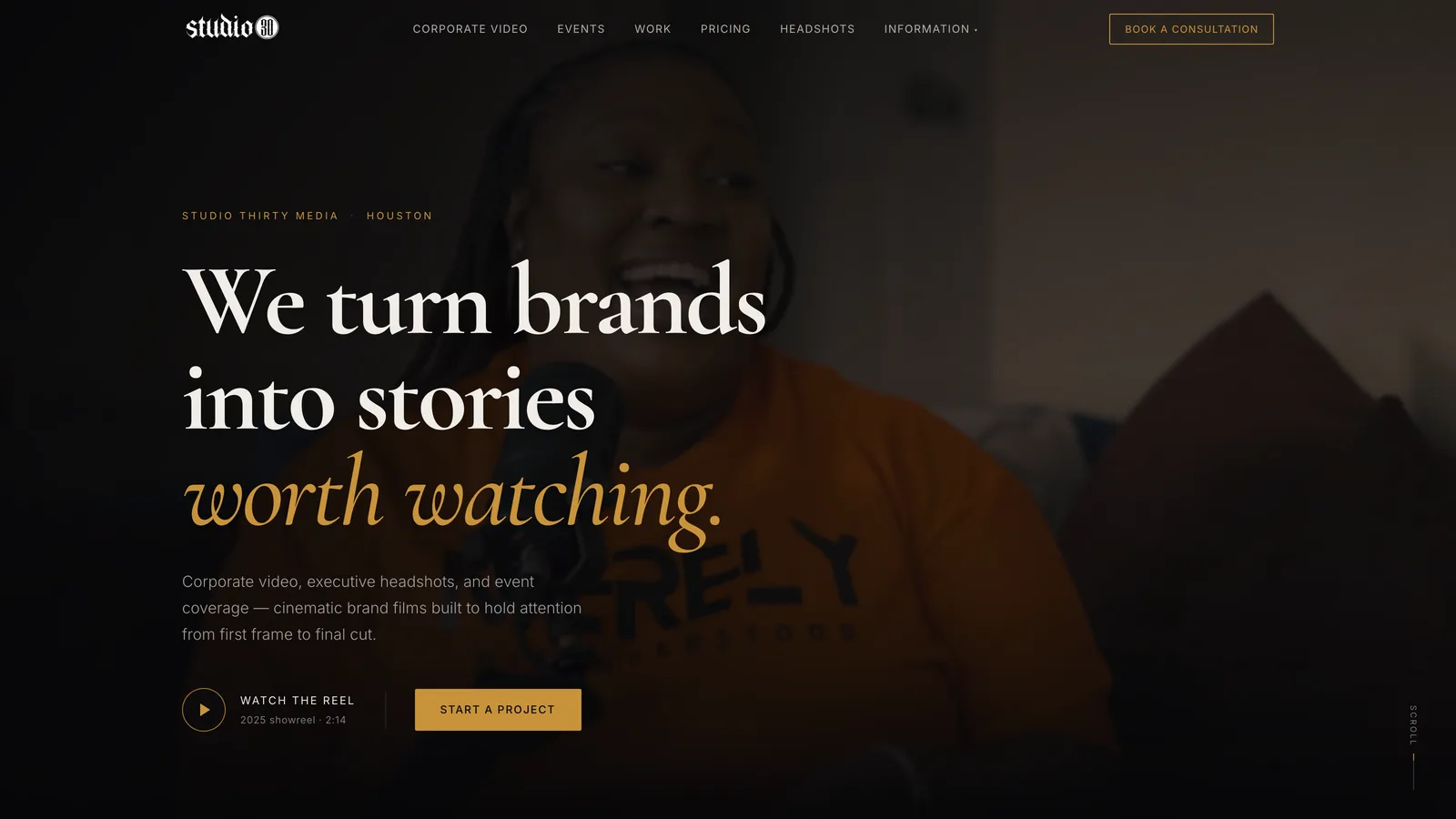 Studio 30 Media — project screenshot
